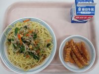 冷やし中華　フライドポテト