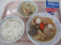 おでん風煮　ごぼうサラダ