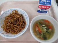 やきそば　ちゅうかスープ