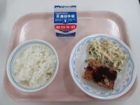 ミートローフ　大根のツナマヨ和え