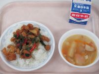 トリニータ丼　ジャーマンスープ
