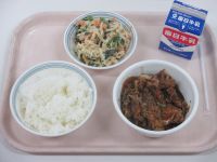 厚揚げのみそ炒め　ごまねーずサラダ