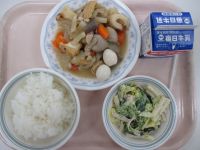 おでん風煮　ポパイサラダ