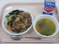 ビビンバ　わかめスープ