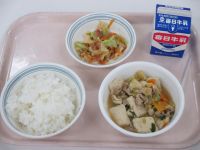 肉豆腐　おかか和え