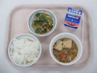 肉豆腐　おかか和え