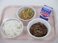 ホイコーロー　春雨サラダ
