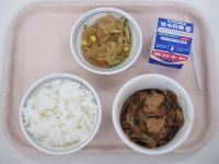 マーボー豆腐　春雨サラダ