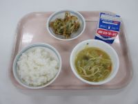 塩ちゃんこ汁　じゃこのかき揚げ