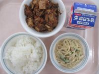 マーボー豆腐　春雨のマヨサラダ