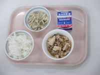肉豆腐　ごぼうサラダ