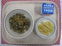 ビビンバ丼、フライドポテト