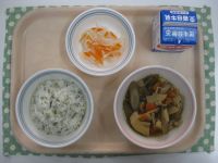 なめし、ちくぜんに、大根なます