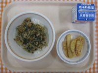 ビビンバ丼、フライドポテト
