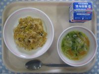 キムチチャーハン、塩ちゃんこ汁