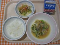 ご飯、ホイコーロー、バンサンスウ
